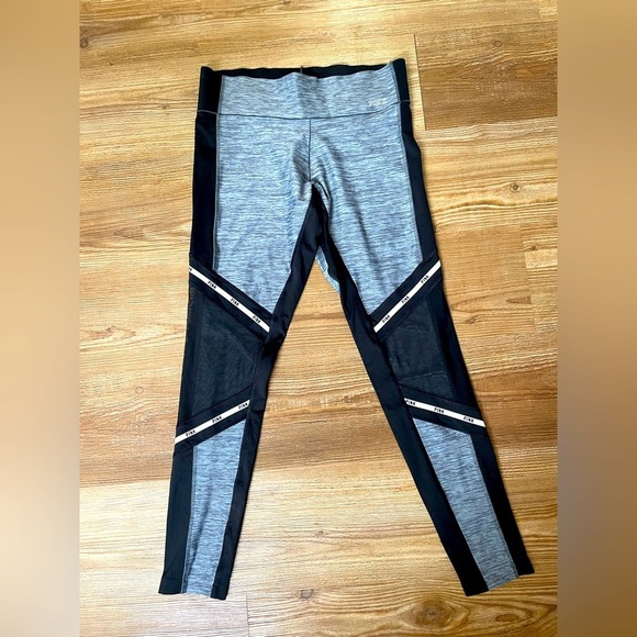 PINK Victoria's Secret Pants - PINK Victoria’s Secret Ultimate Sheer Black Leggings Size Medium
